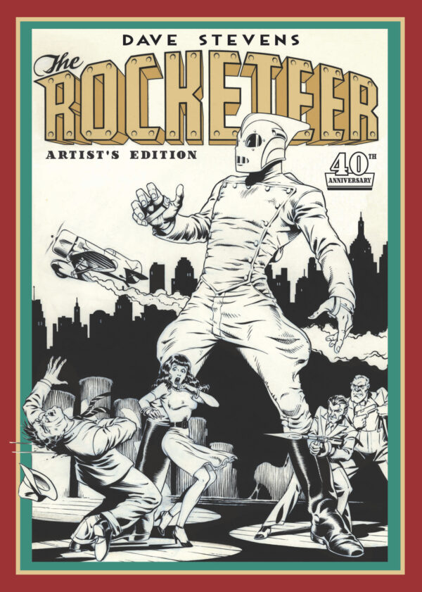 IDW ARTIST EDITION (HC) #59: Dave Stevens Rocketeer (40th Anniversary edition)