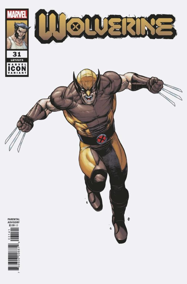 WOLVERINE (2020 SERIES) #31: Stefano Caselli Marvel Icon cover D