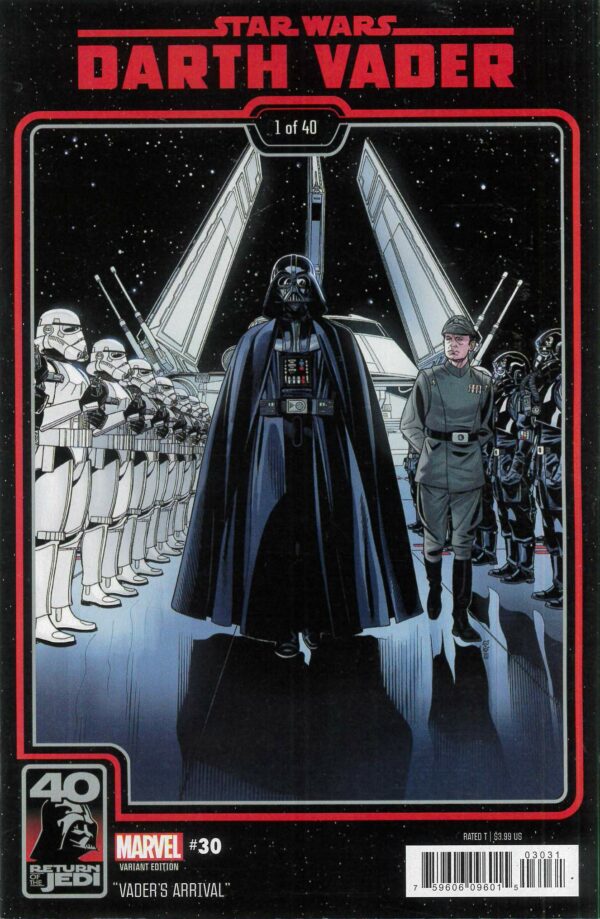 STAR WARS: DARTH VADER (2020 SERIES) #30: Chris Sprouse Return of the Jedi 40th Anniversary cover C