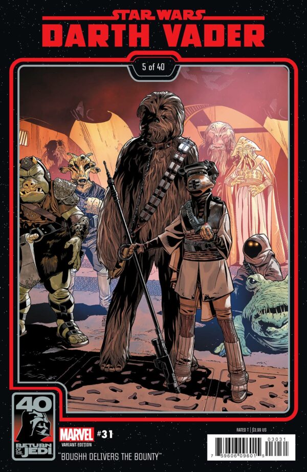 STAR WARS: DARTH VADER (2020 SERIES) #31: Chris Sprouse Return of the Jedi 40th Anniversary cover B