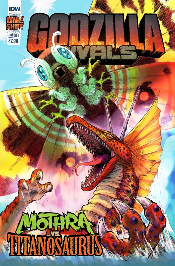 GODZILLA RIVALS #8: Mothra VS. Titanosaurus (Ferio Wind cover A)