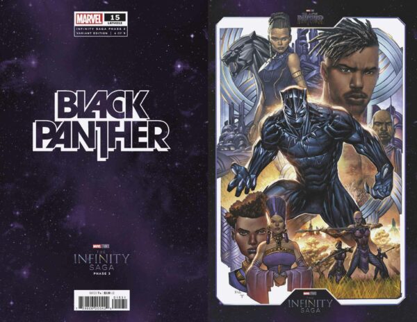 BLACK PANTHER (2021 SERIES) #15: Ken Lashley Infinity Saga Phase 3 cover C