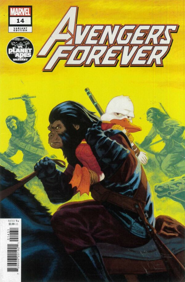 AVENGERS FOREVER (2022 SERIES) #14: David Talaski Planet of the Apes cover C
