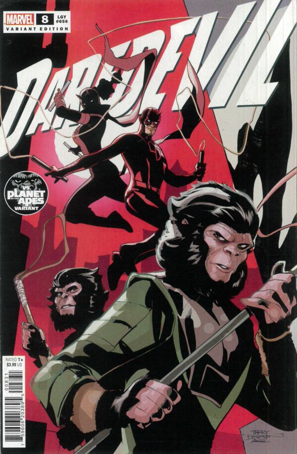DAREDEVIL (2022 SERIES) #8: Terry Dodson Planet of the Apes cover C