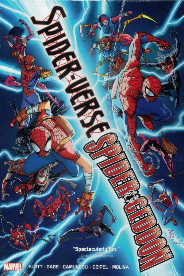 SPIDER-VERSE/SPIDER-GEDDON OMNIBUS (HC) #0: Giuseppe Camuncoli Direct Market cover