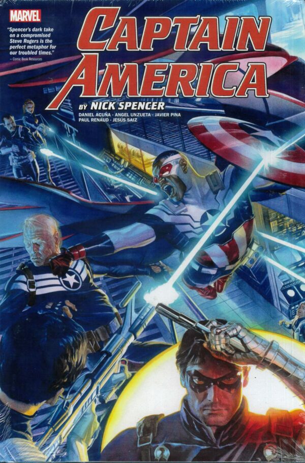 CAPTAIN AMERICA BY NICK SPENCER OMNIBUS (HC) #1: Alex Ross Direct Market cover (2023 edition)