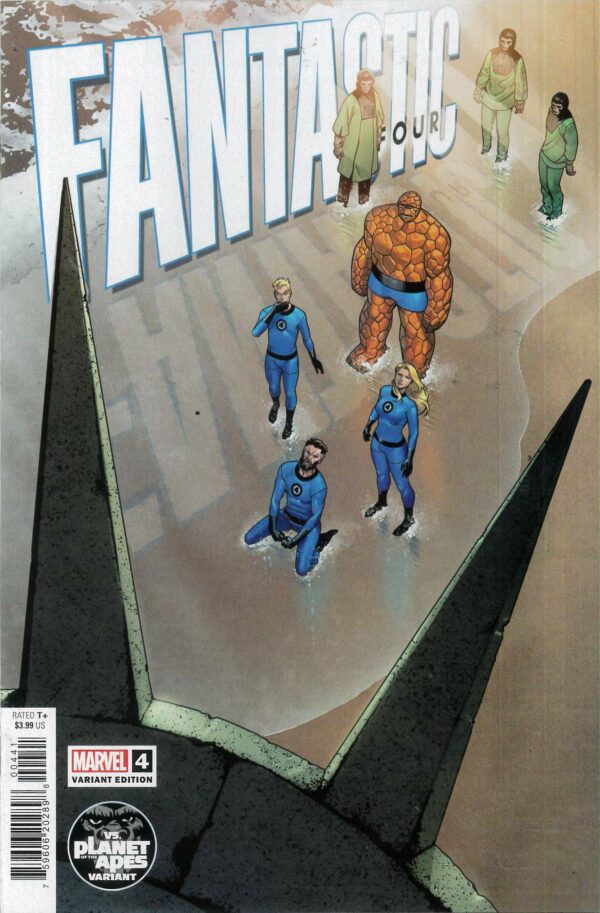 FANTASTIC FOUR (2022 SERIES) #4: Cabal Planet of the Apes cover D