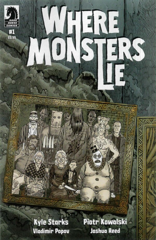 WHERE MONSTERS LIE #1: Piotr Kawalski cover A