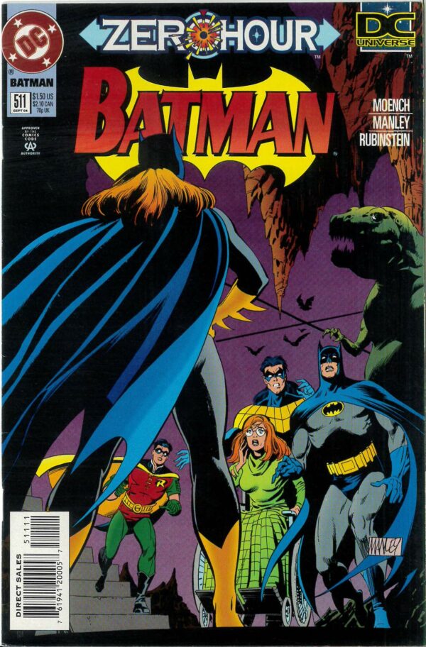 BATMAN (1939-2011 SERIES) #511: Zero Hour: