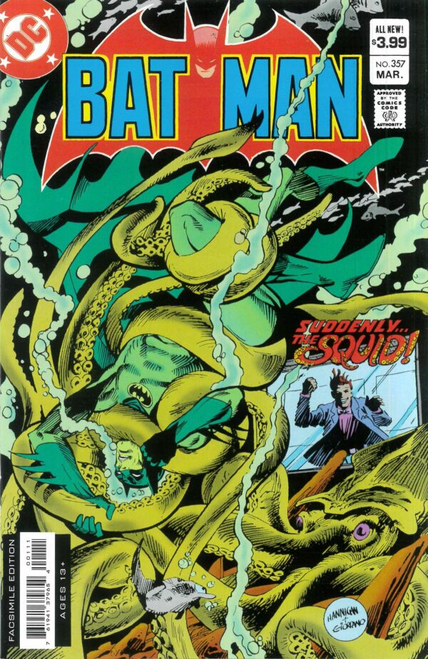 BATMAN (1939-2011 SERIES) #357: 2023 Facsimile edition (Ed Hannigan cover A)