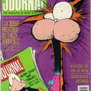 COMICS JOURNAL #125: Chester Brown Sketchbook
