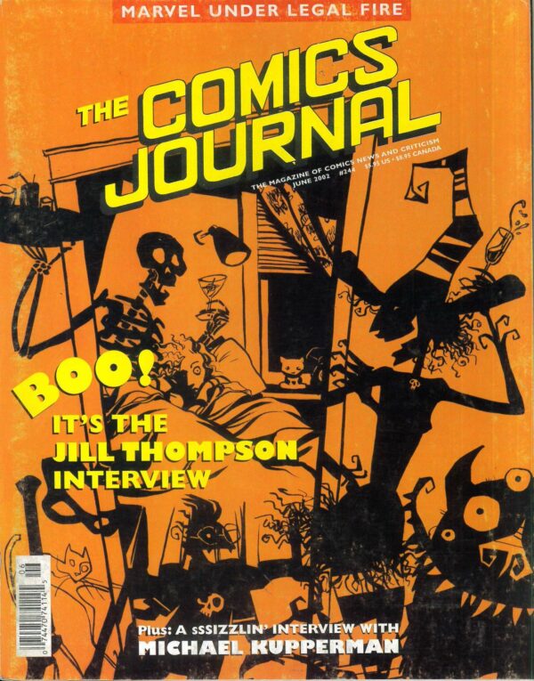 COMICS JOURNAL #244: Jill Thompson/Michael Kupperman
