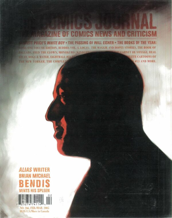 COMICS JOURNAL #266: Brian Michael Bendis 9.2 (NM)
