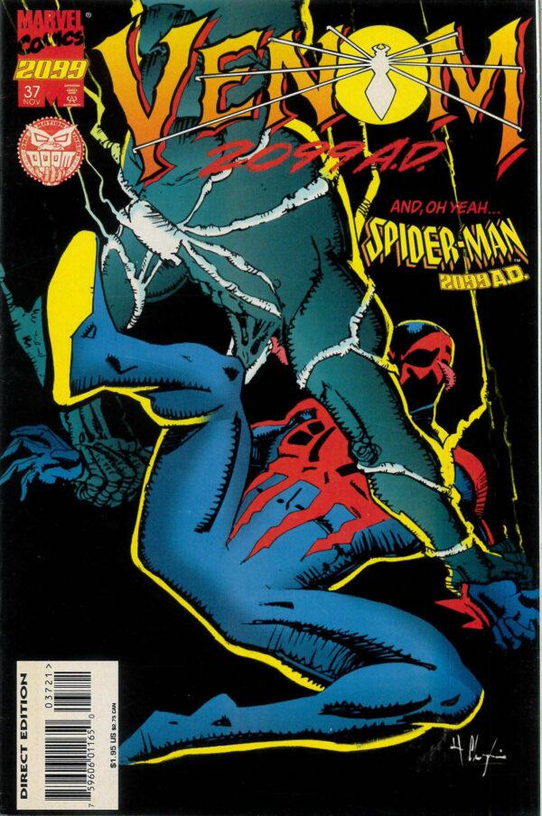 SPIDER-MAN 2099 (1992-1996 SERIES) #37: Howard Chaykin cover B (Venom 2099)