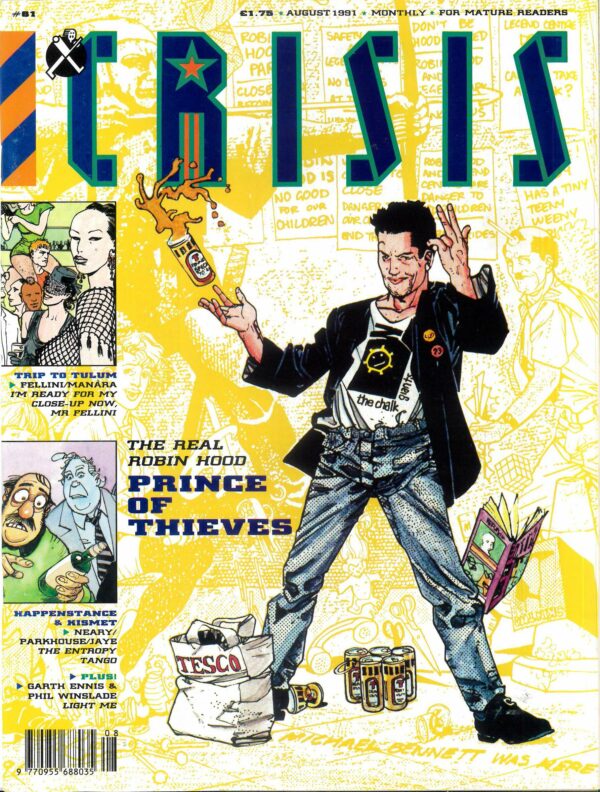 CRISIS, 2000 AD PRESENTS #61