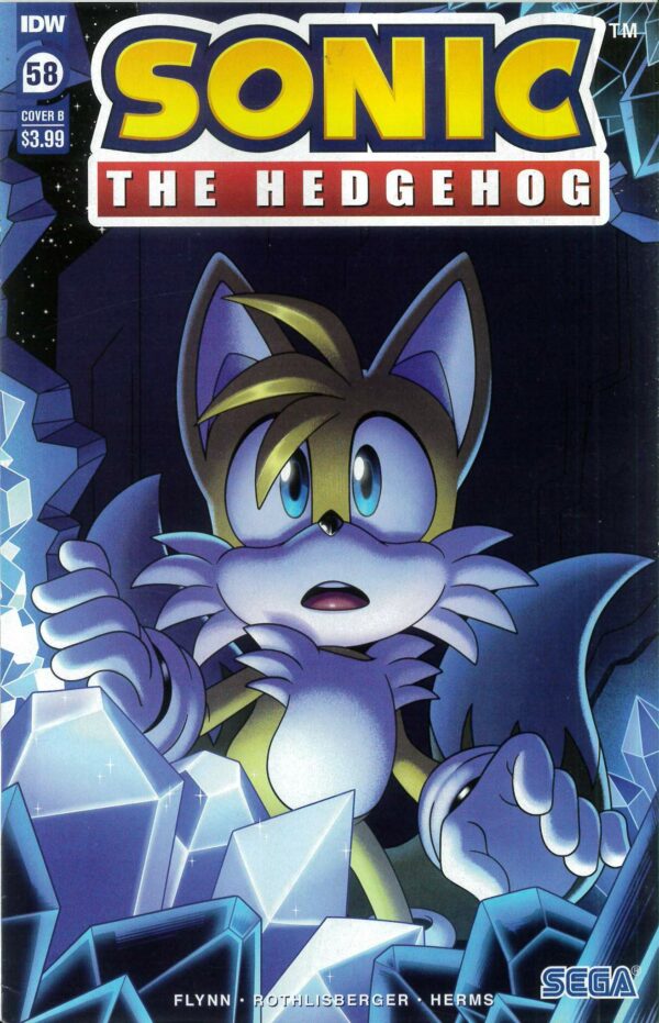 SONIC THE HEDGEHOG (2018 SERIES) #58: Abigal Oz cover B