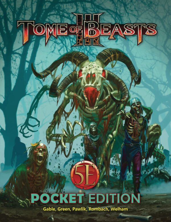 DUNGEONS AND DRAGONS 5TH EDITION #144: Tome of Beasts 3 Pocket edition (9504)