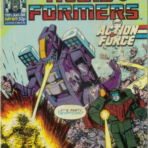 TRANSFORMERS (UK: 1984-1992 SERIES) #169: Original Material – GD/VG