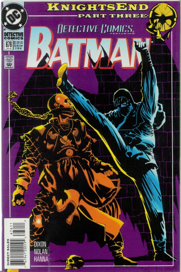 DETECTIVE COMICS (1935- SERIES) #676: Knightsend: Batman (Jean Paul Valley/Azrael): Nightwing: