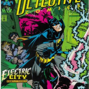 DETECTIVE COMICS (1935- SERIES) #646: Newsstand: Electric City 3/3