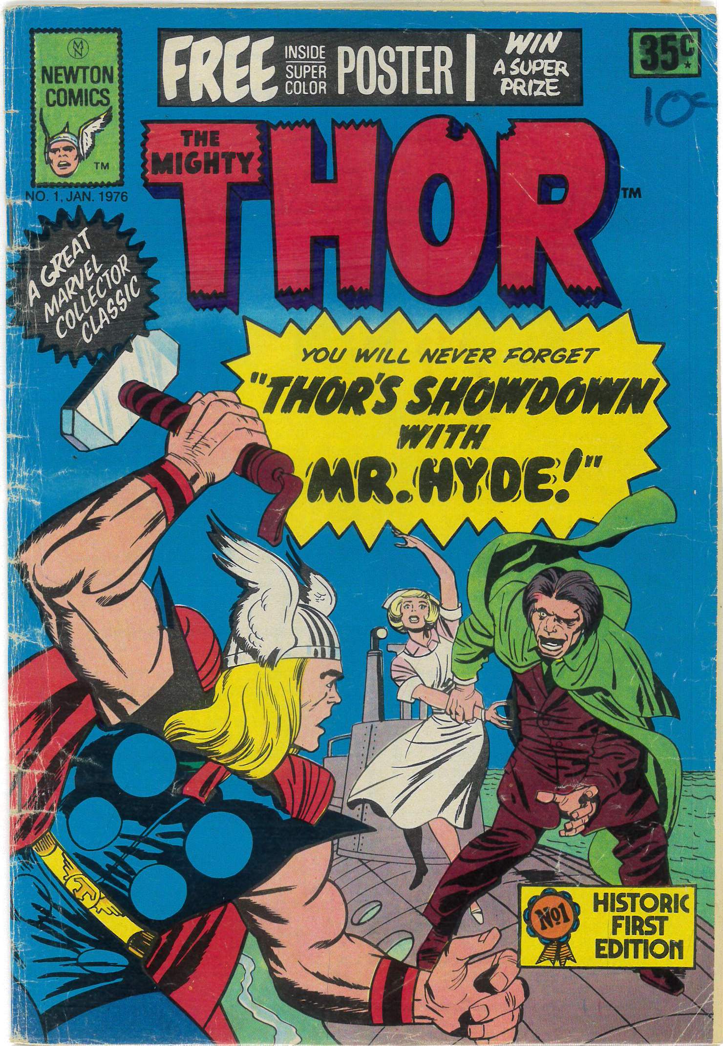 MIGHTY THOR (1976 SERIES) #1: GD (has NM poster) MIGHTY THOR (1976 SERIES) #1: GD (has NM poster)