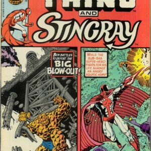 MARVEL TWO-IN-ONE #64: Thing & Stingray (1st app Serpant Squad/Anaconda Perez VF/NM