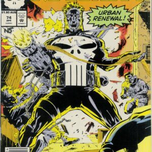 PUNISHER (1987 SERIES: AUSTRALIAN PRICE VARIANT) #74: VF/NM