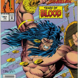 CONAN (1970-1993 SERIES: AUSTRALIAN PRICE VARIANT) #261: VF/NM CONAN (1970-1993 SERIES: AUSTRALIAN PRICE VARIANT) #261: VF/NM