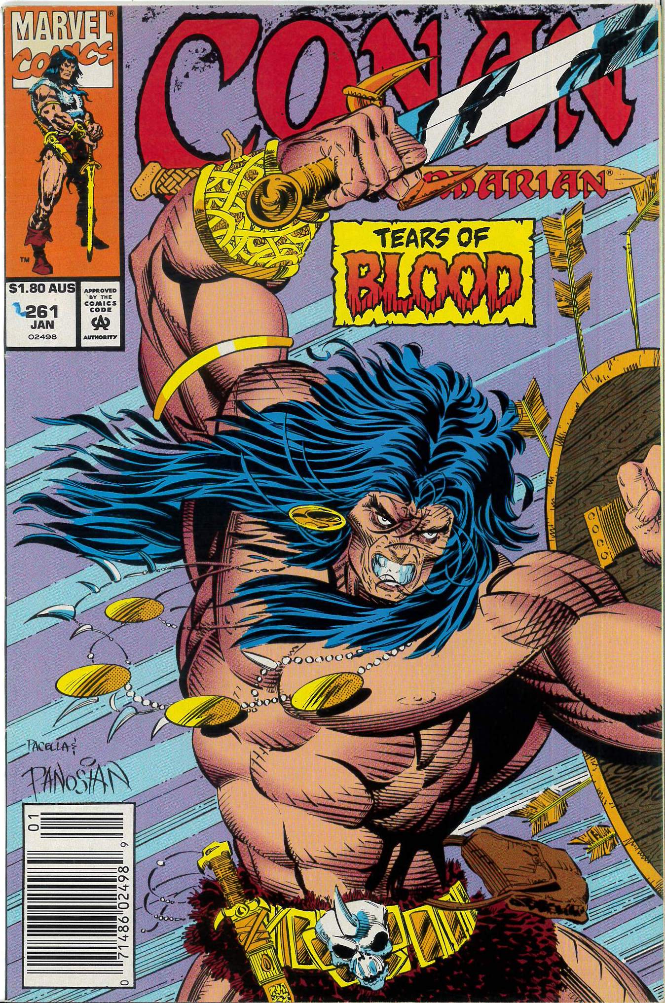 CONAN (1970-1993 SERIES: AUSTRALIAN PRICE VARIANT) #261: VF/NM CONAN (1970-1993 SERIES: AUSTRALIAN PRICE VARIANT) #261: VF/NM