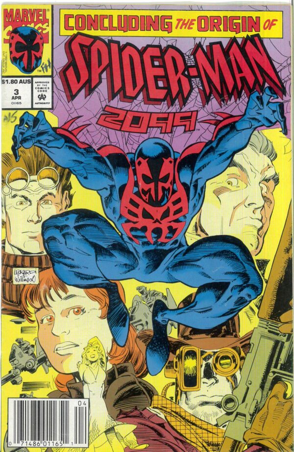 SPIDER-MAN 2099 (1992: AUSTRALIAN PRICE VARIANT) #3: VG