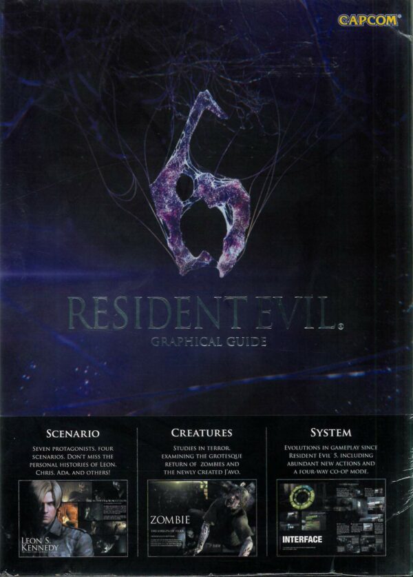 RESIDENT EVIL 6 GRAPHICAL GUIDE: NM