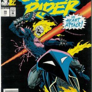 GHOST RIDER (1990: AUSTRALIAN PRICE VARIANT – APV) #35: VF