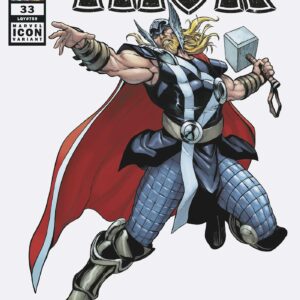 THOR (2020 SERIES) #33: Stefano Caselli Marvel Icon cover D