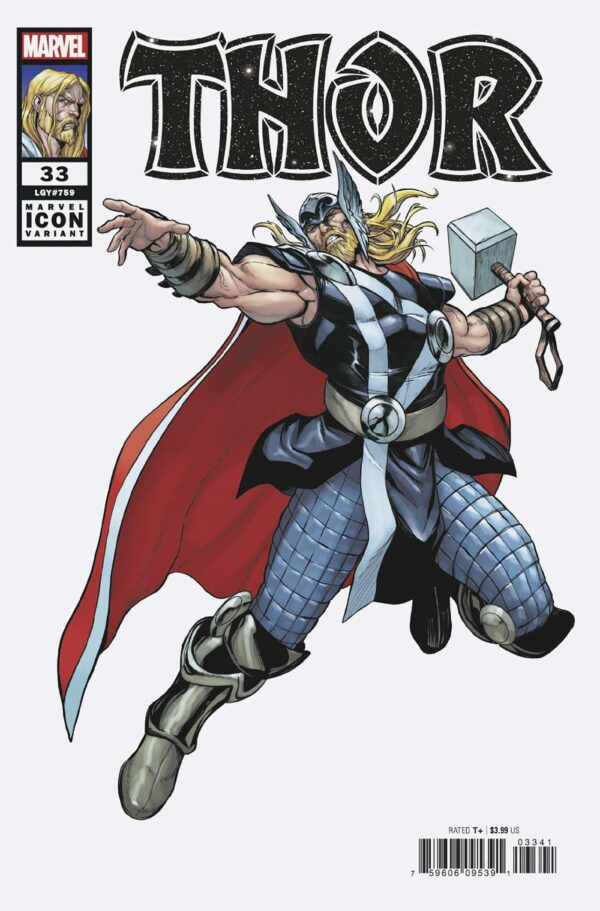 THOR (2020 SERIES) #33: Stefano Caselli Marvel Icon cover D