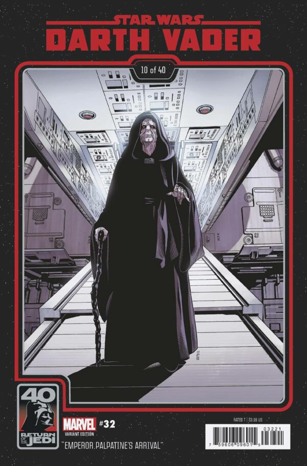 STAR WARS: DARTH VADER (2020 SERIES) #32: Chris Sprouse Return of the Jedi 40th Anniversary cover B