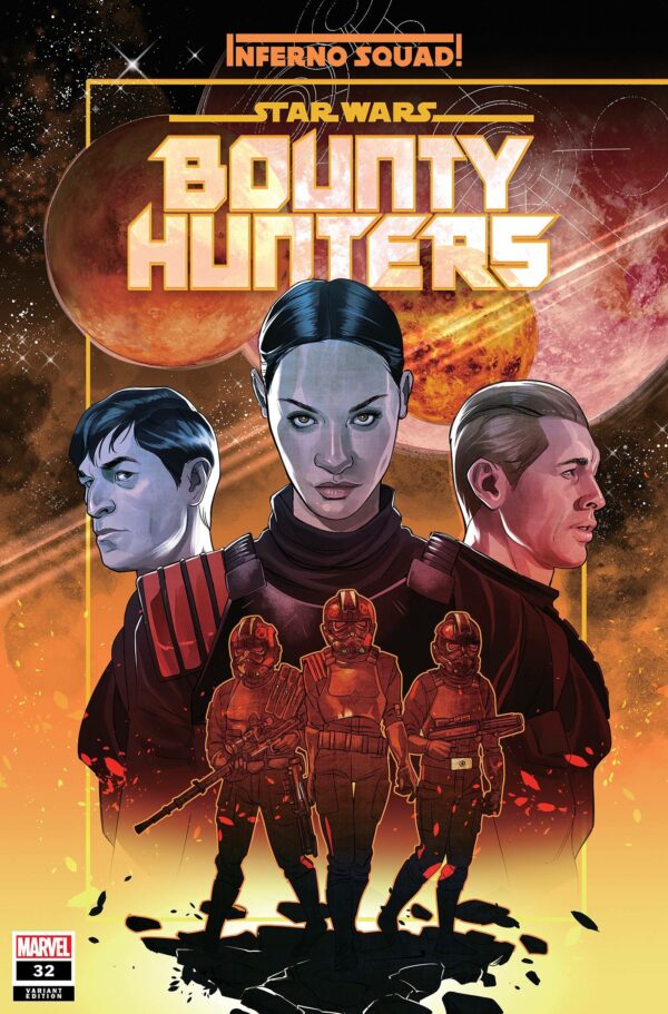 STAR WARS: BOUNTY HUNTERS #32: Rachel Stott Inferno Squad First Appearance cover D