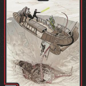 STAR WARS: BOUNTY HUNTERS #32: Chris Sprouse Return of the Jedi 40th Anniversary cover B