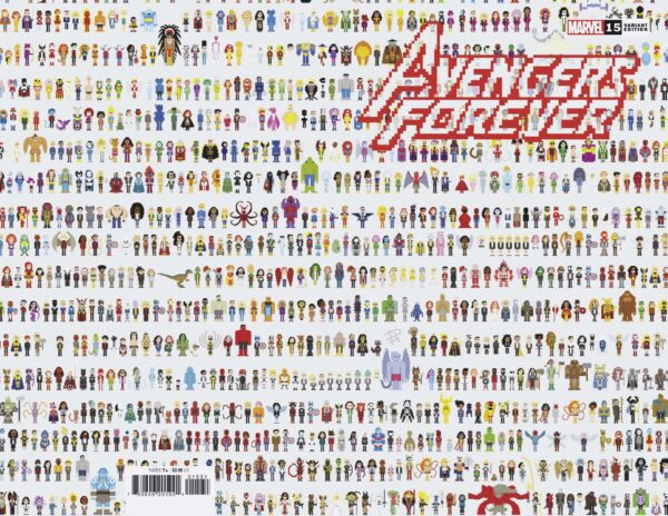 AVENGERS FOREVER (2022 SERIES) #15: Dan Hainsworth connecting wraparound cover C