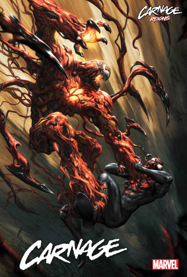 CARNAGE (2022 SERIES) #13: Kendrick (Kunkka) Lim cover A (Carnage Reigns Part Three)