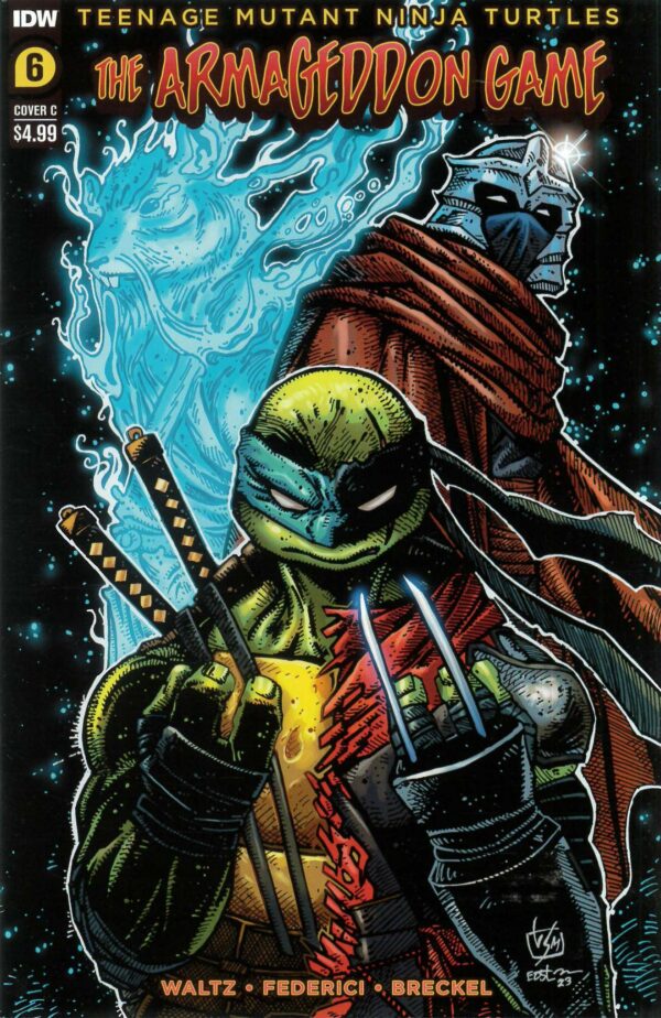 TEENAGE MUTANT NINJA TURTLES: ARMAGEDDON GAME #6: Kevin Eastman cover C