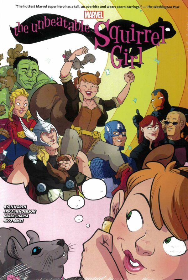 UNBEATABLE SQUIRREL GIRL OMNIBUS (HC): Erica Henderson cover