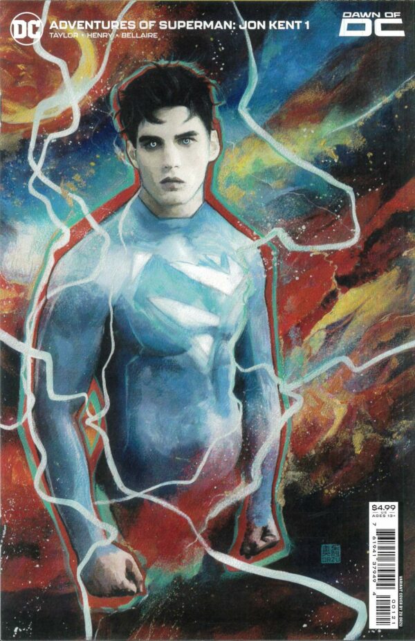 ADVENTURES OF SUPERMAN: JON KENT #1: Zu Orzu cover B