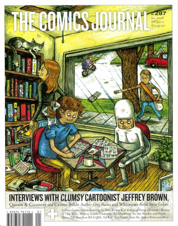 COMICS JOURNAL #287: Jeffrey Brown