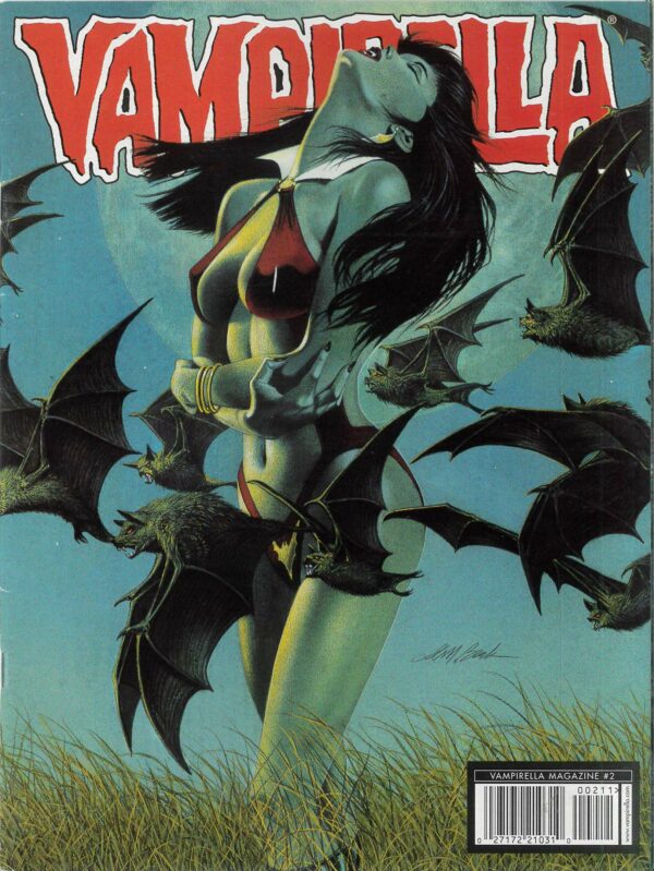 VAMPIRELLA COMICS MAGAZINE #2: #2 Virgin cover (logoless)