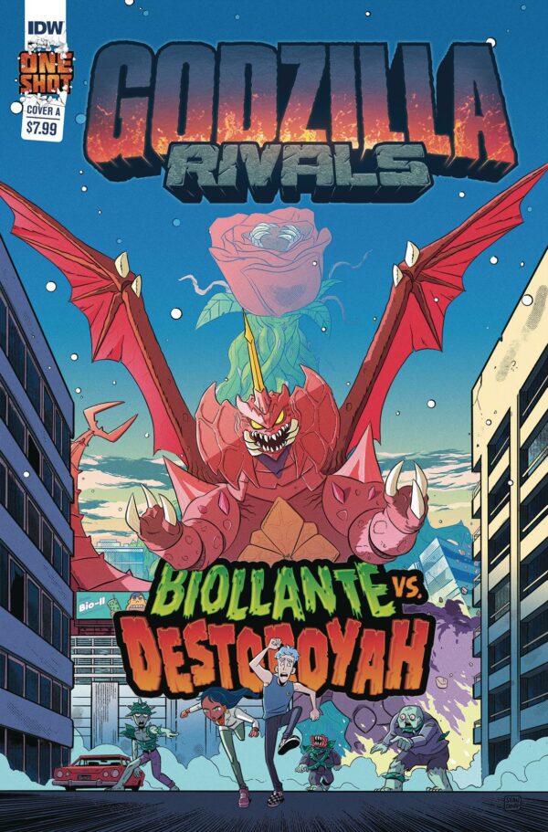 GODZILLA RIVALS #9: Biollante vs Destoroyah (Sean Dove cover A)