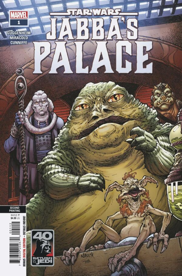 STAR WARS: RETURN OF THE JEDI: JABBA’S PALACE #1: Todd Nauck 2nd Print