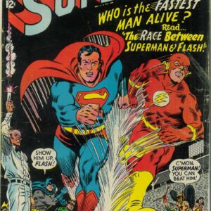 SUPERMAN (1938-1986,2006-2011 SERIES) #199: 1st Superman/Flash Race: VG