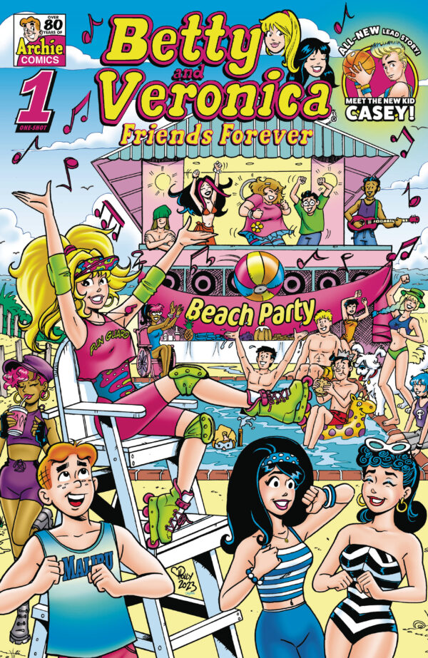 BETTY AND VERONICA: FRIENDS FOREVER #21: Beach Party (Holly G cover A)