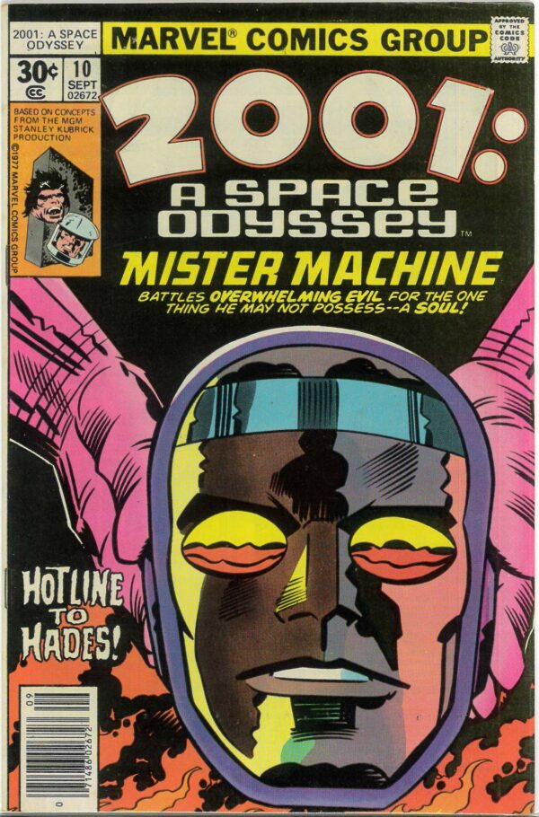 2001: A SPACE ODYSSEY #10: Jack Kirby: 3rd Machine Man – NM