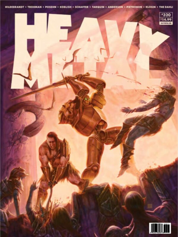 HEAVY METAL #320: Hector Trunec cover A